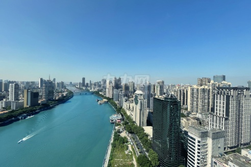 江湾商业中心写字楼出租,江湾商业 高层靓景 方正实用—广州越秀区